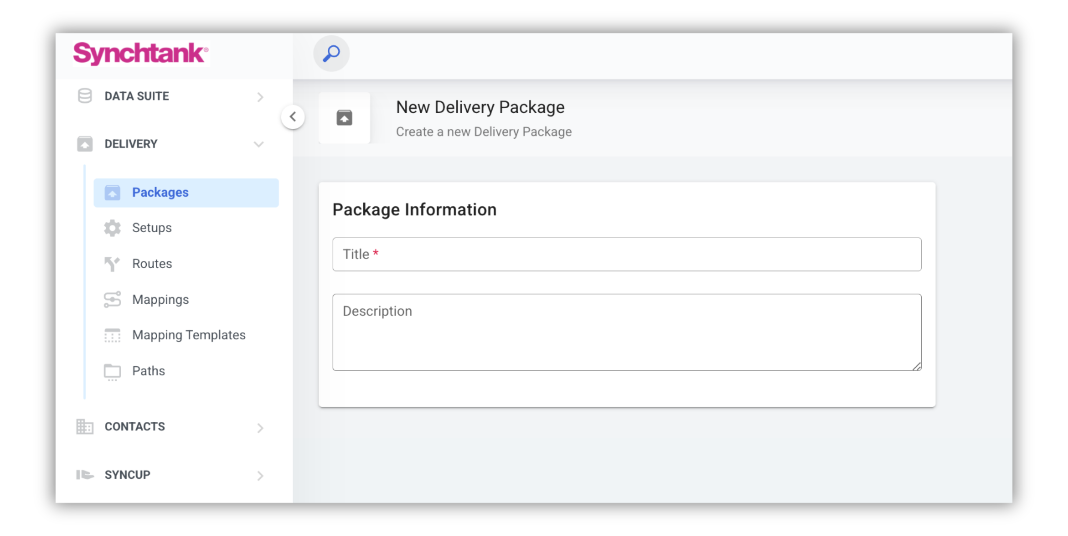 Delivery - Package
