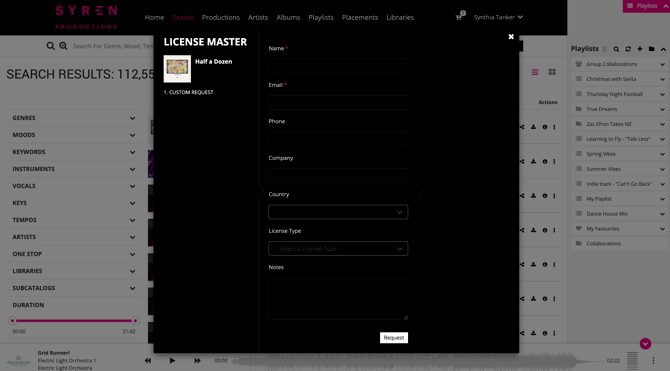 Licensing - Form