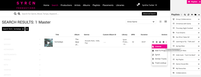 Licensing - Front-End