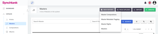 New Reports from Catalog - Reports Support Article